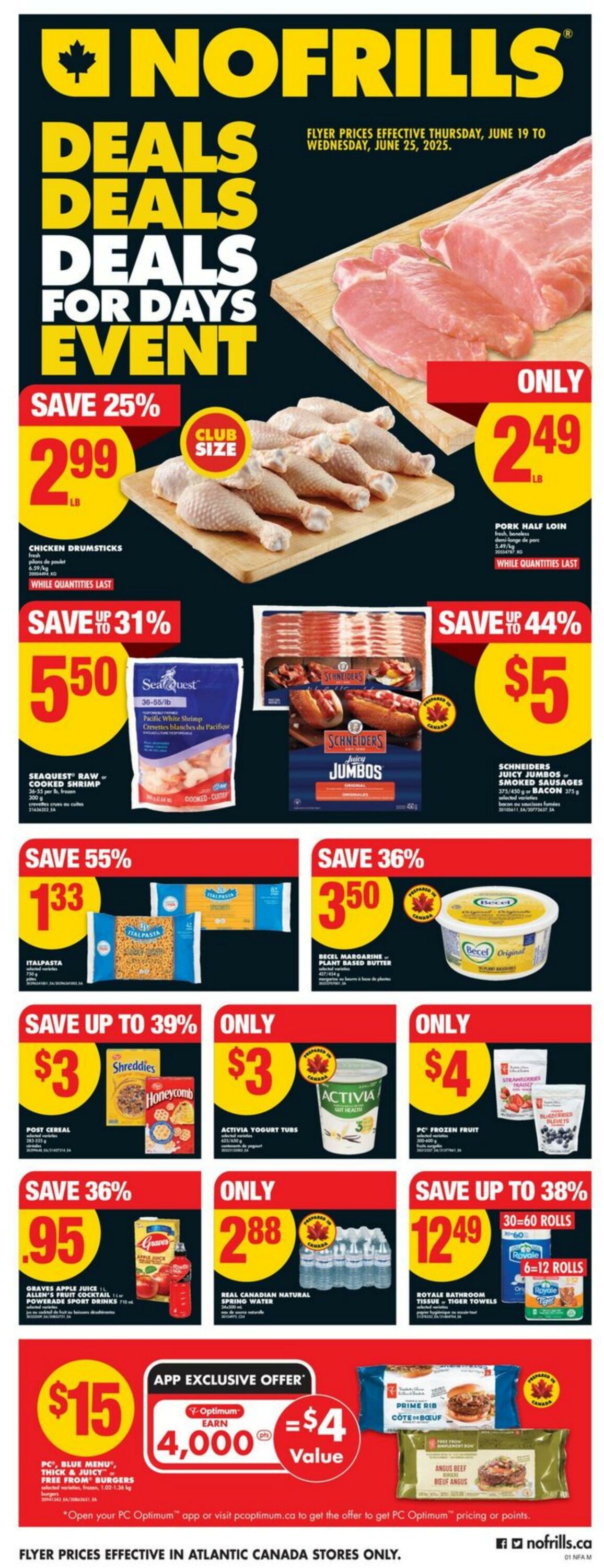 Flyer No Frills 19.06.2025 - 25.06.2025