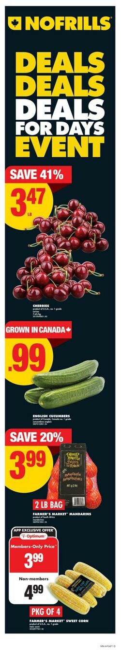 Flyer No Frills 19.06.2025 - 25.06.2025