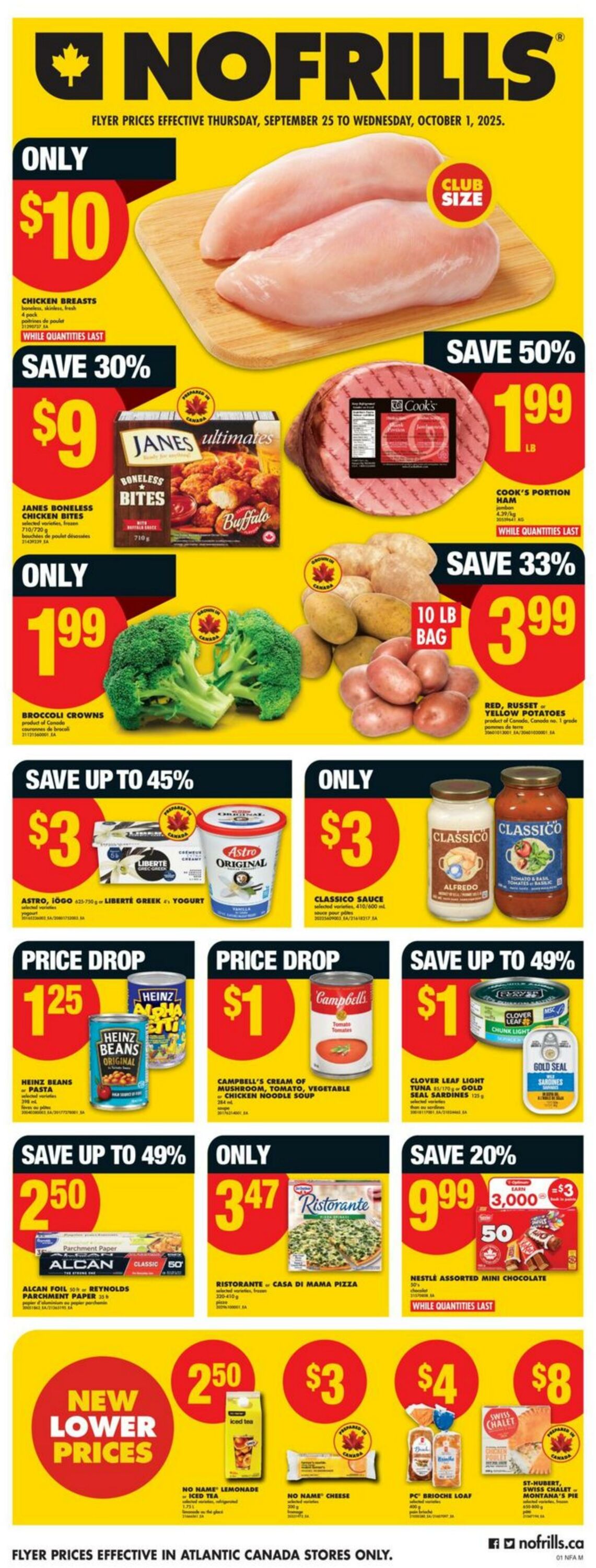 Flyer No Frills 25.09.2025 - 01.10.2025
