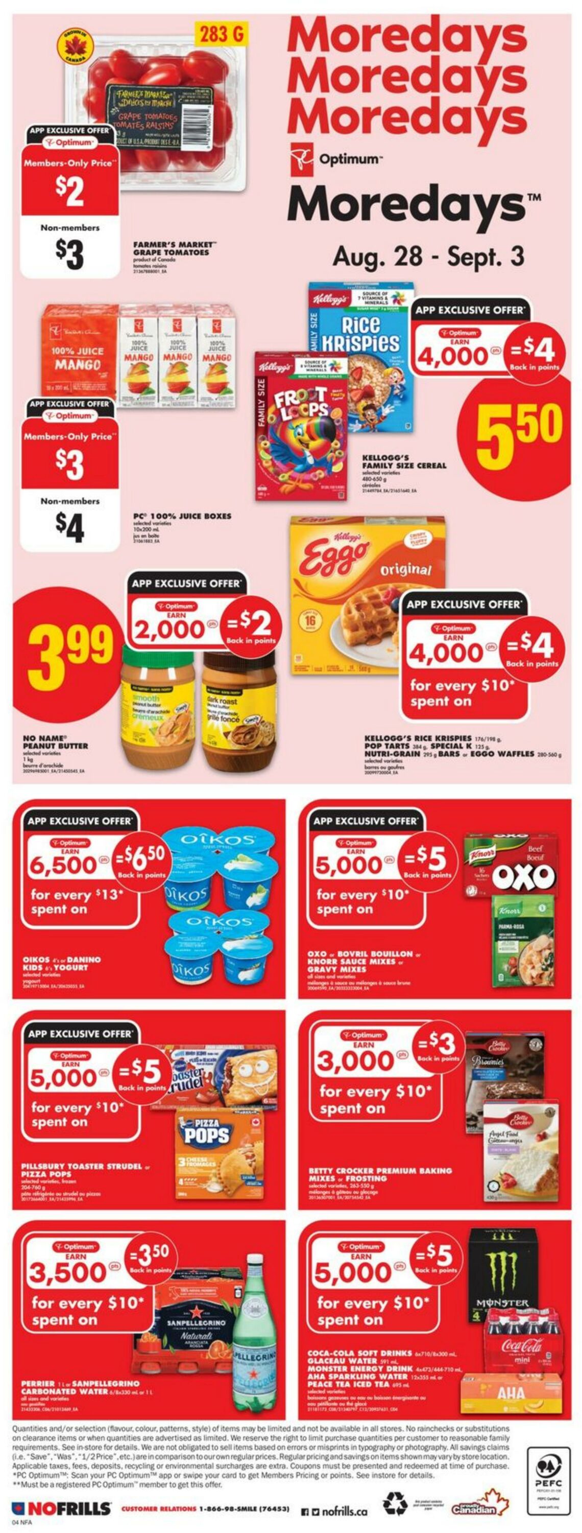 Flyer No Frills 28.08.2025 - 03.09.2025