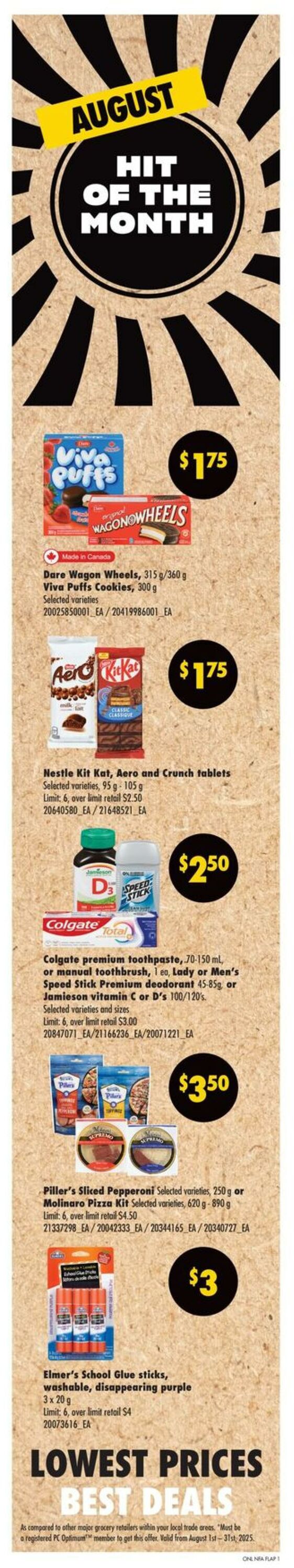 Flyer No Frills 28.08.2025 - 03.09.2025