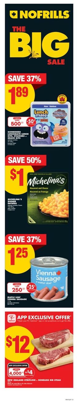 Flyer No Frills 28.08.2025 - 03.09.2025