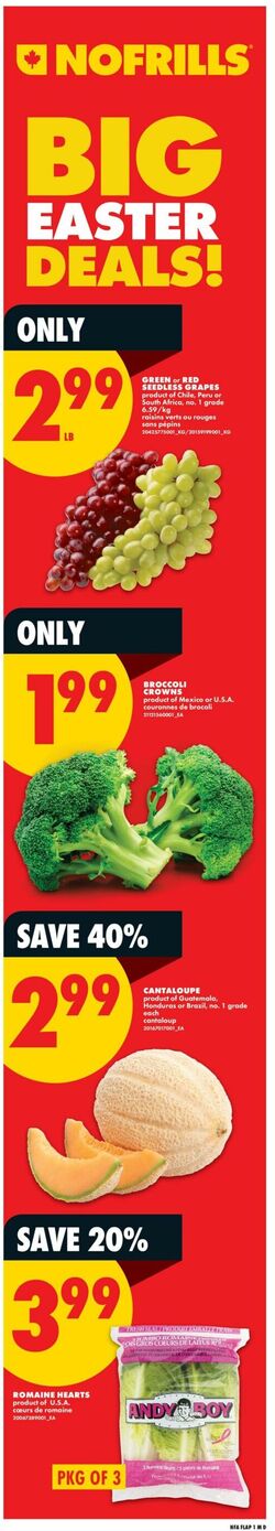 Flyer No Frills 02.04.2026 - 08.04.2026