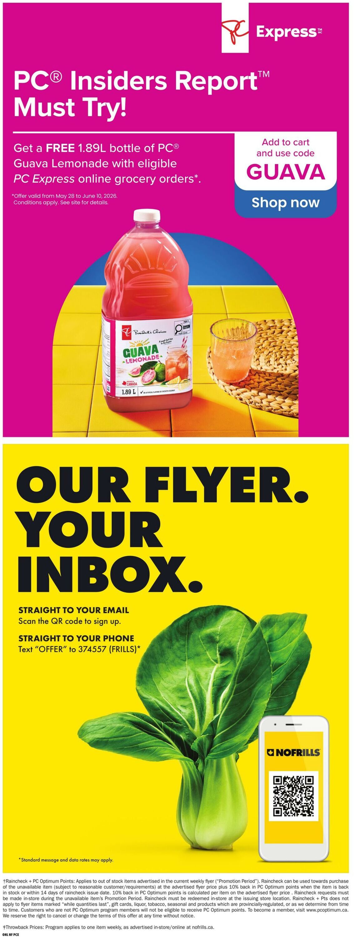 Flyer No Frills 28.05.2026 - 03.06.2026