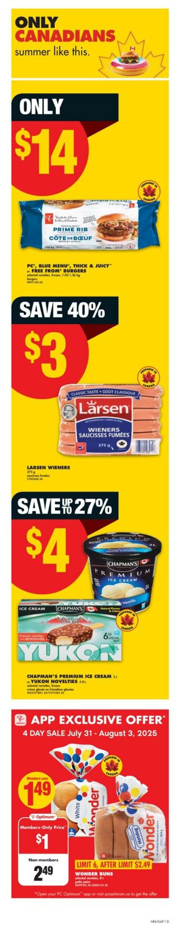 Flyer No Frills 31.07.2025 - 06.08.2025