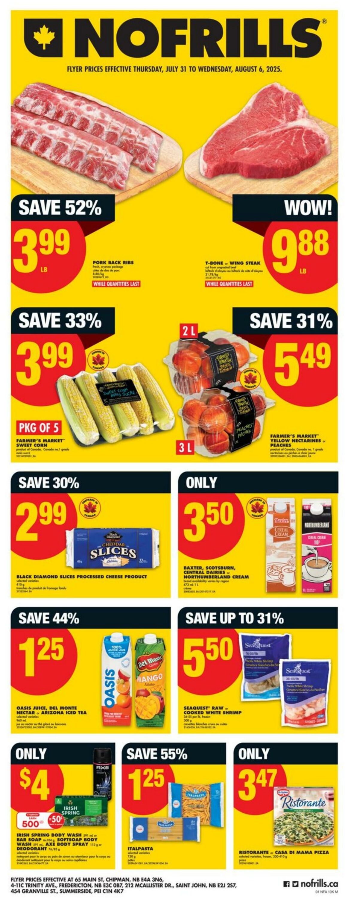 Flyer No Frills 31.07.2025 - 06.08.2025
