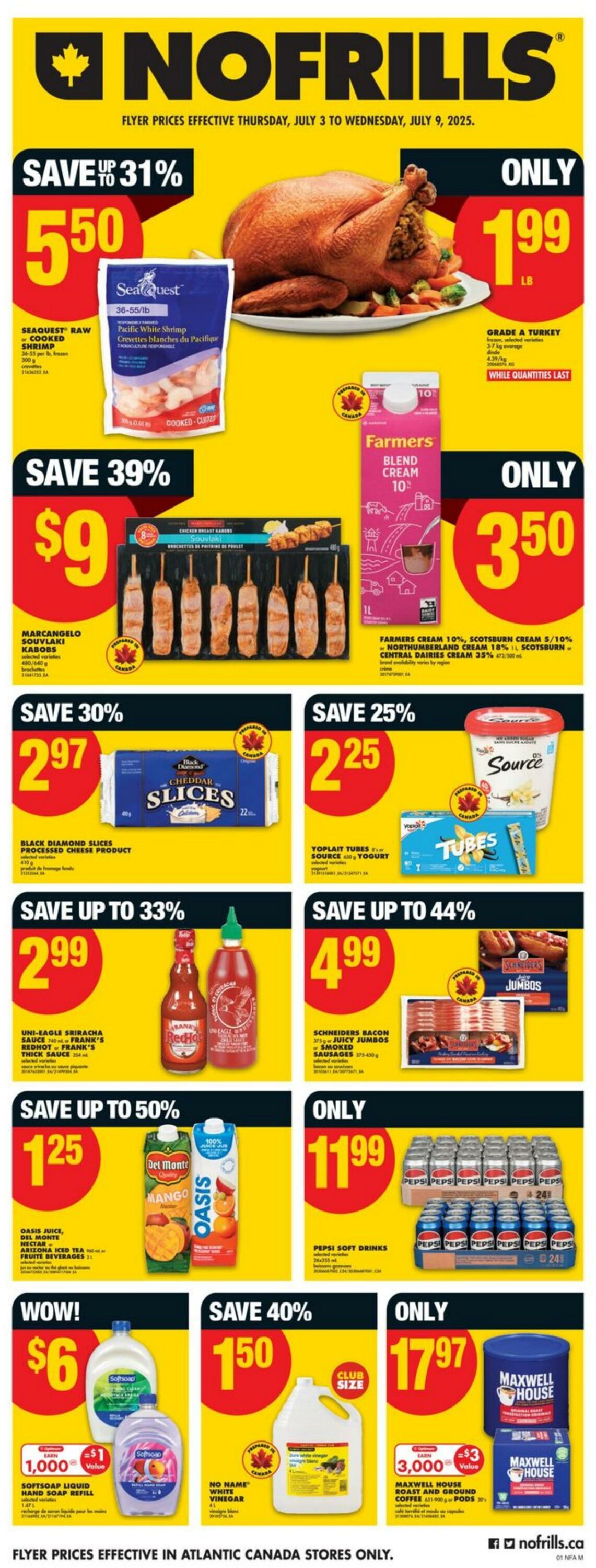 Flyer No Frills 03.07.2025 - 09.07.2025