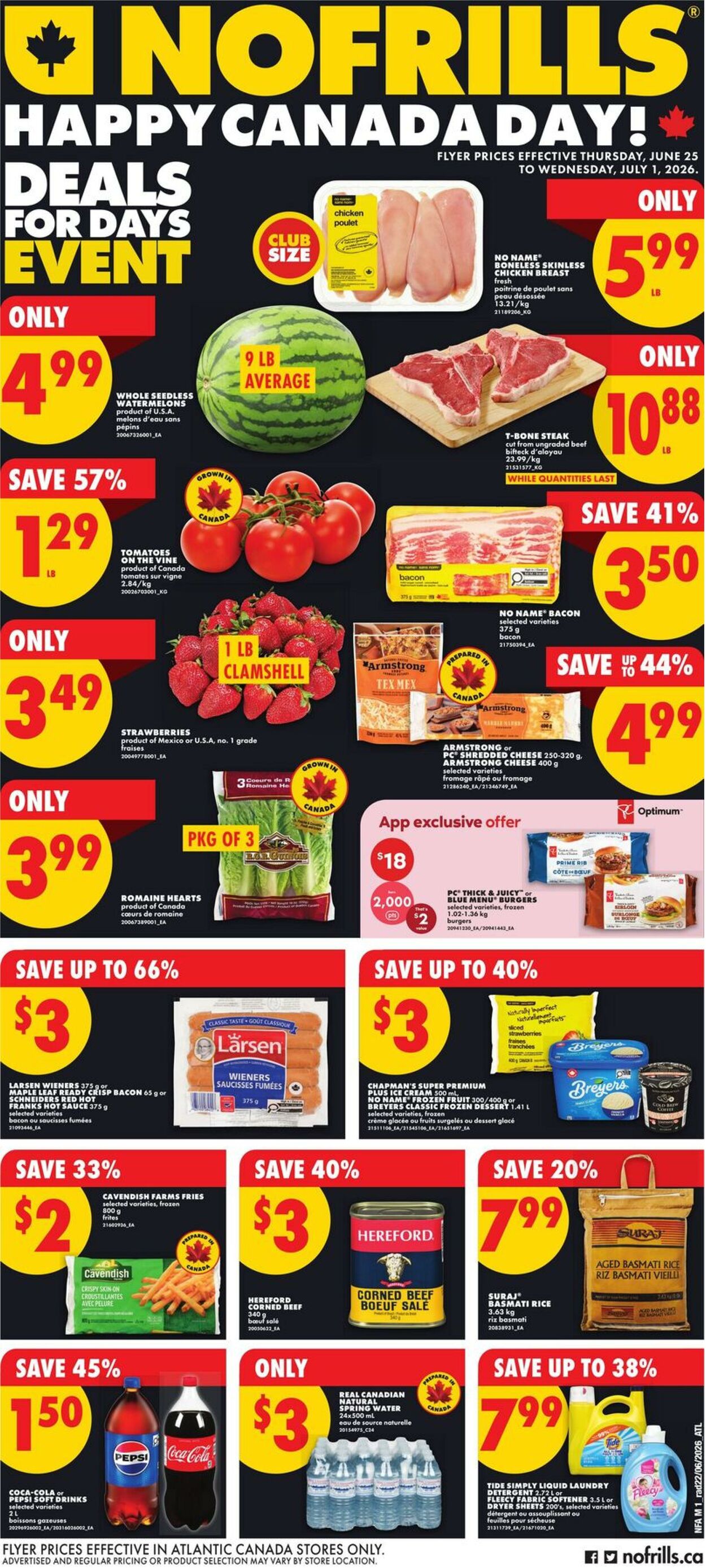Flyer No Frills 25.06.2026 - 01.07.2026