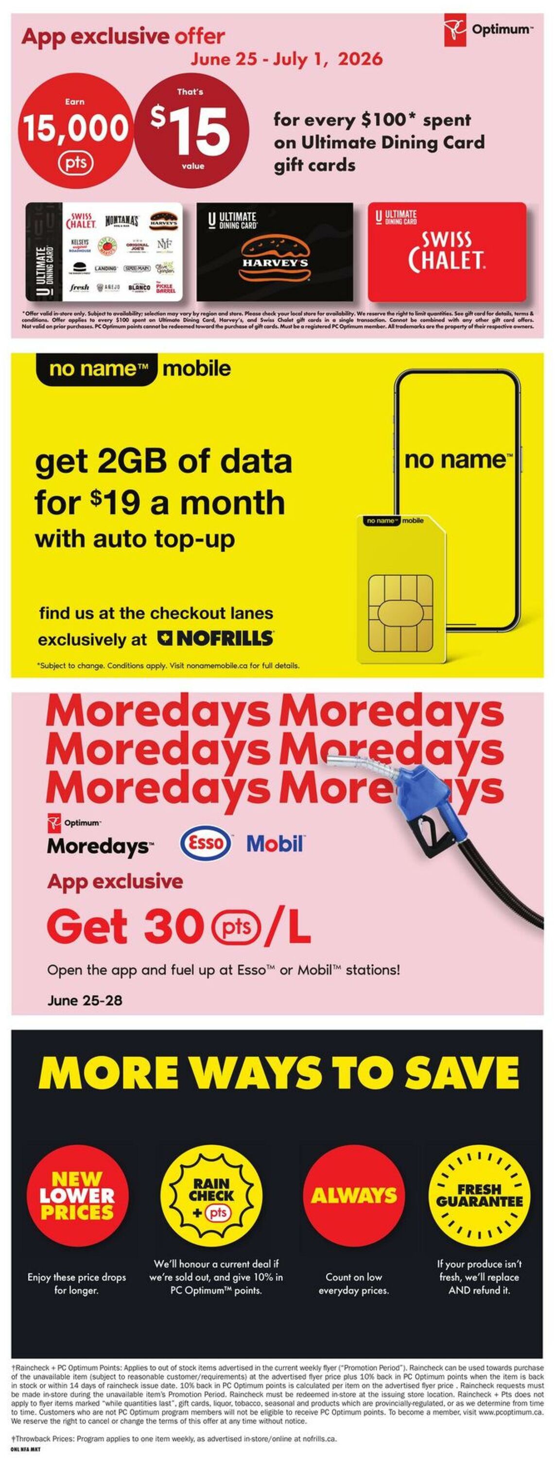 Flyer No Frills 25.06.2026 - 01.07.2026
