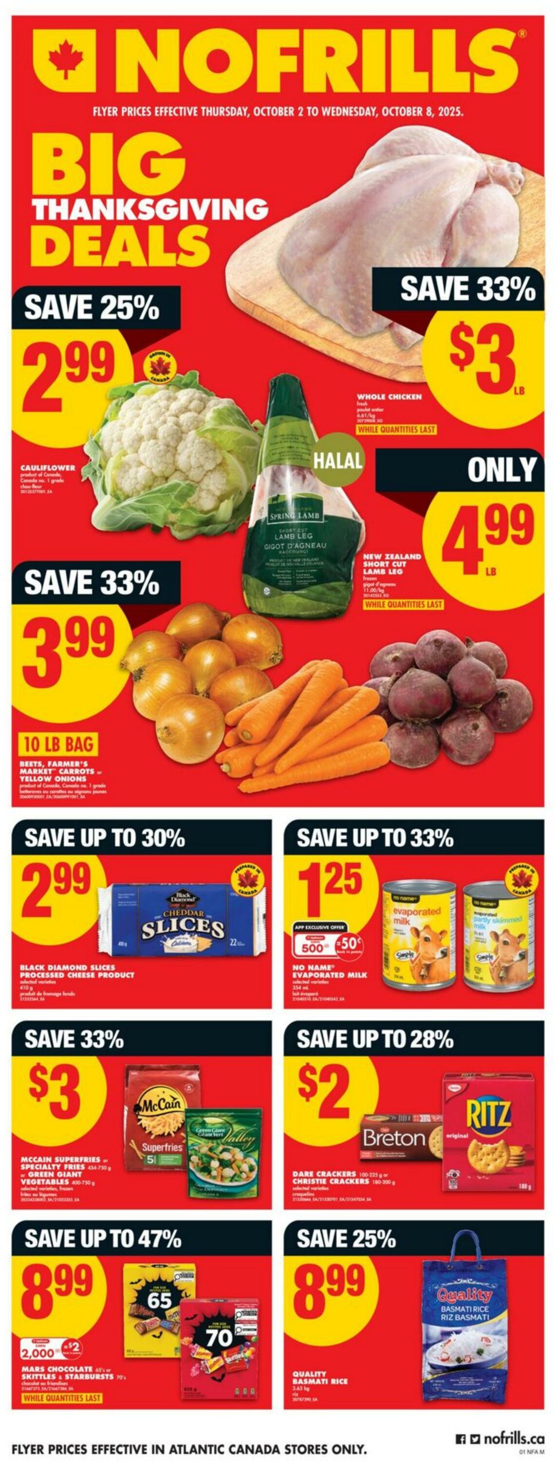 Flyer No Frills 02.10.2025 - 08.10.2025