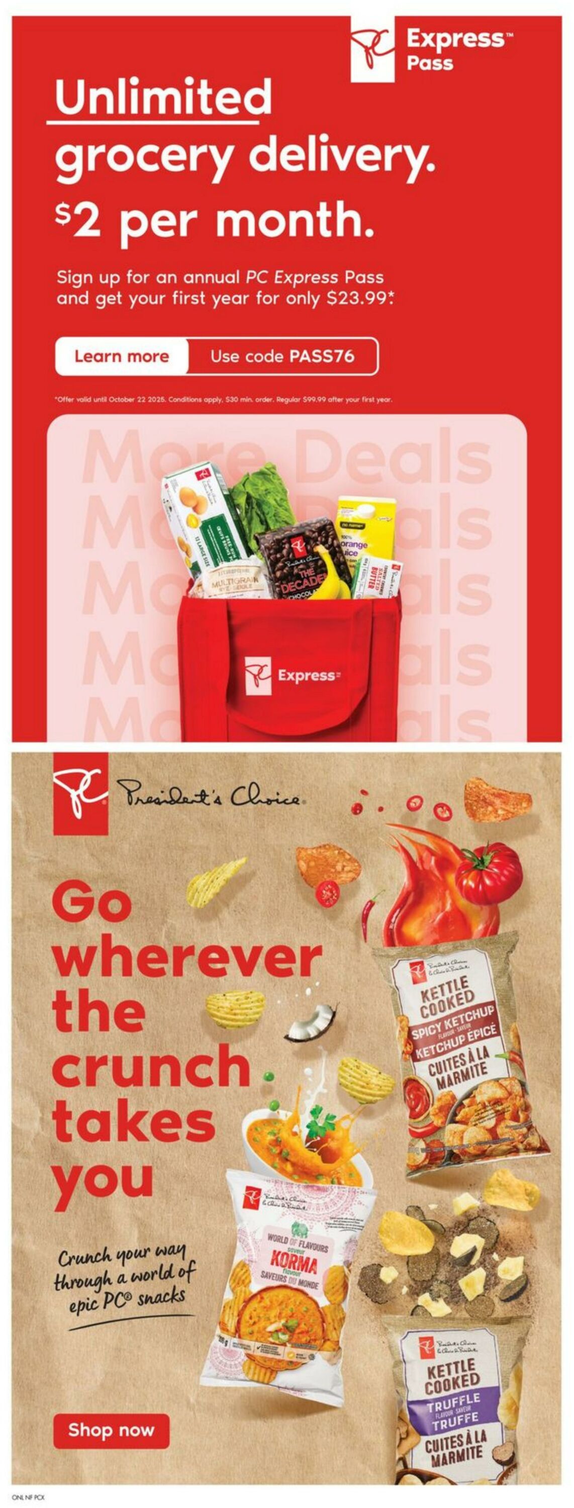 Flyer No Frills 02.10.2025 - 08.10.2025