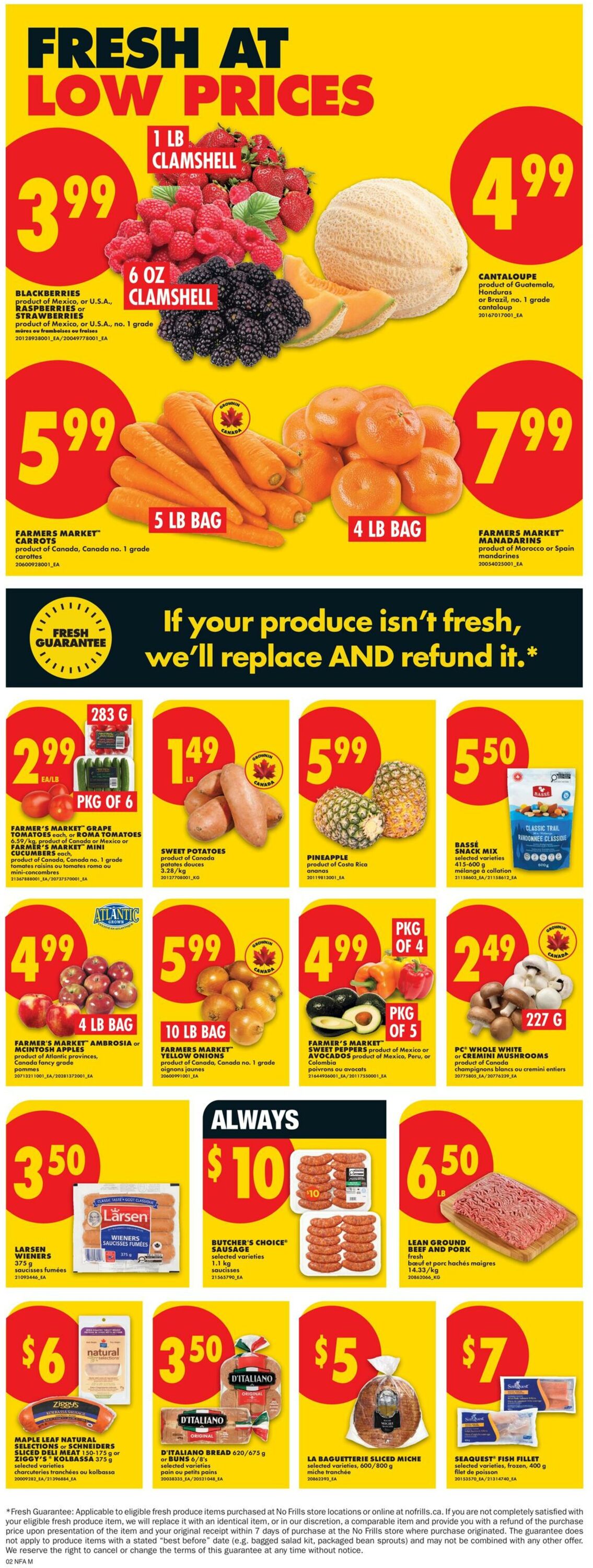 Flyer No Frills 19.03.2026 - 25.03.2026