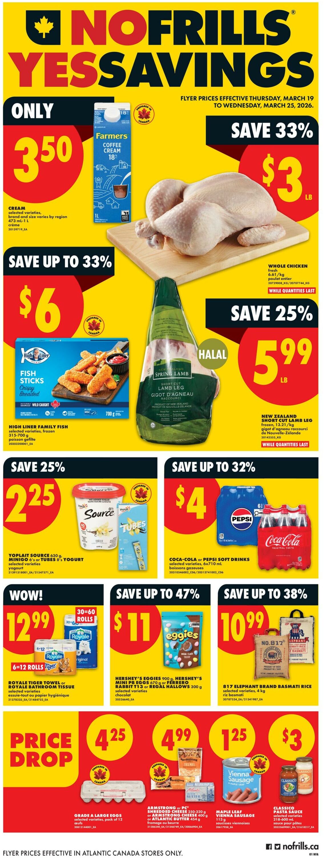 Flyer No Frills 19.03.2026 - 25.03.2026