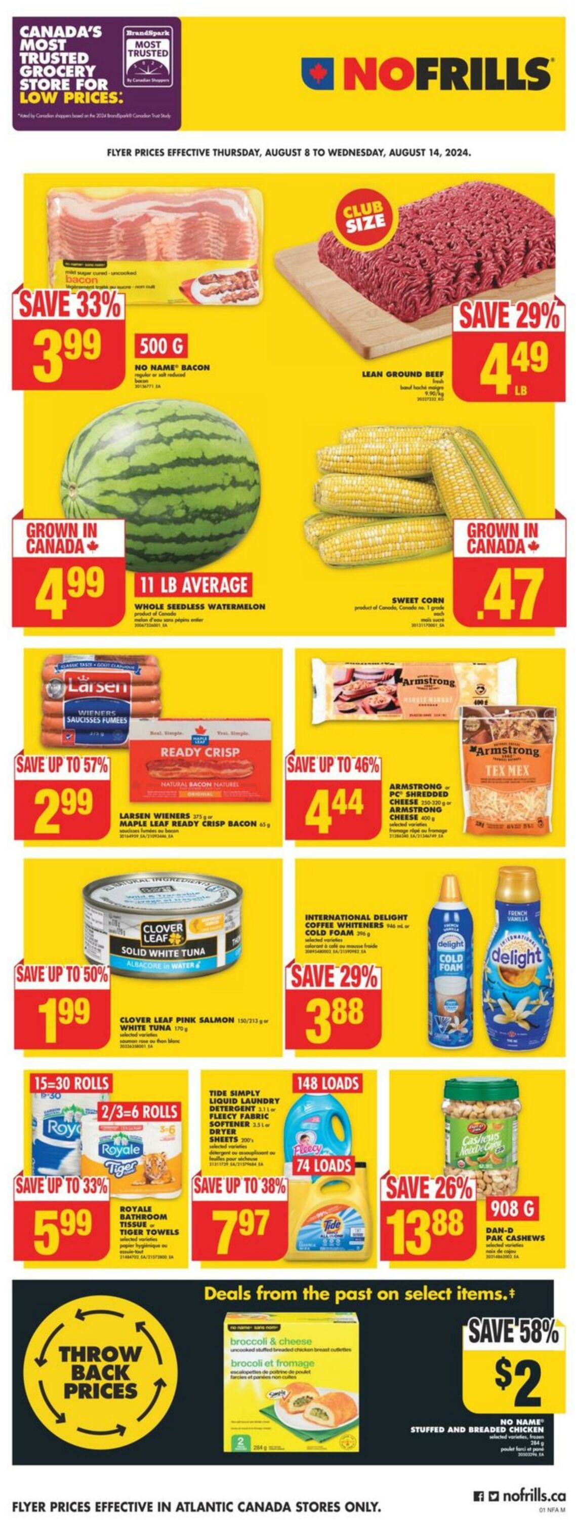 Flyer No Frills 08.08.2024 - 14.08.2024