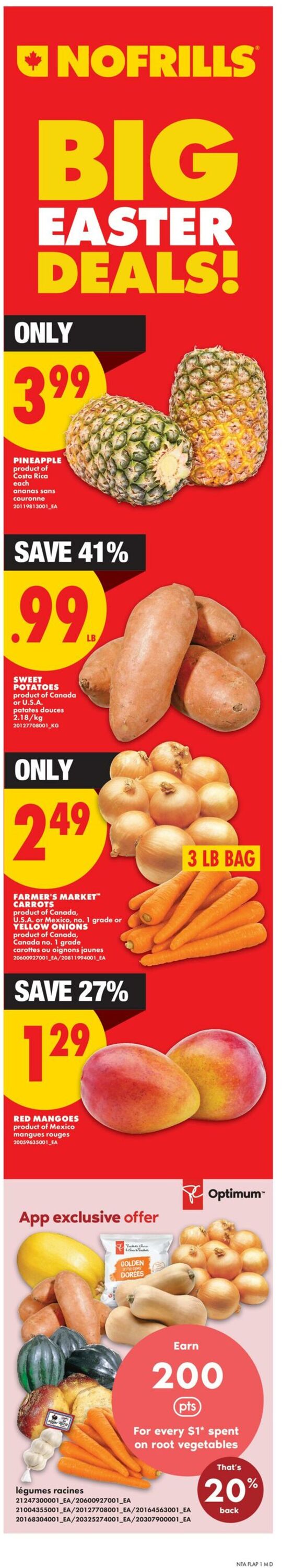 Flyer No Frills 26.03.2026 - 01.04.2026