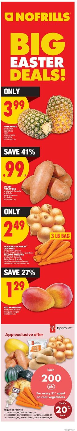 Flyer No Frills 26.03.2026 - 01.04.2026