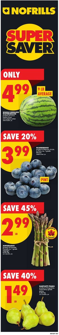 Flyer No Frills 31.07.2025 - 06.08.2025