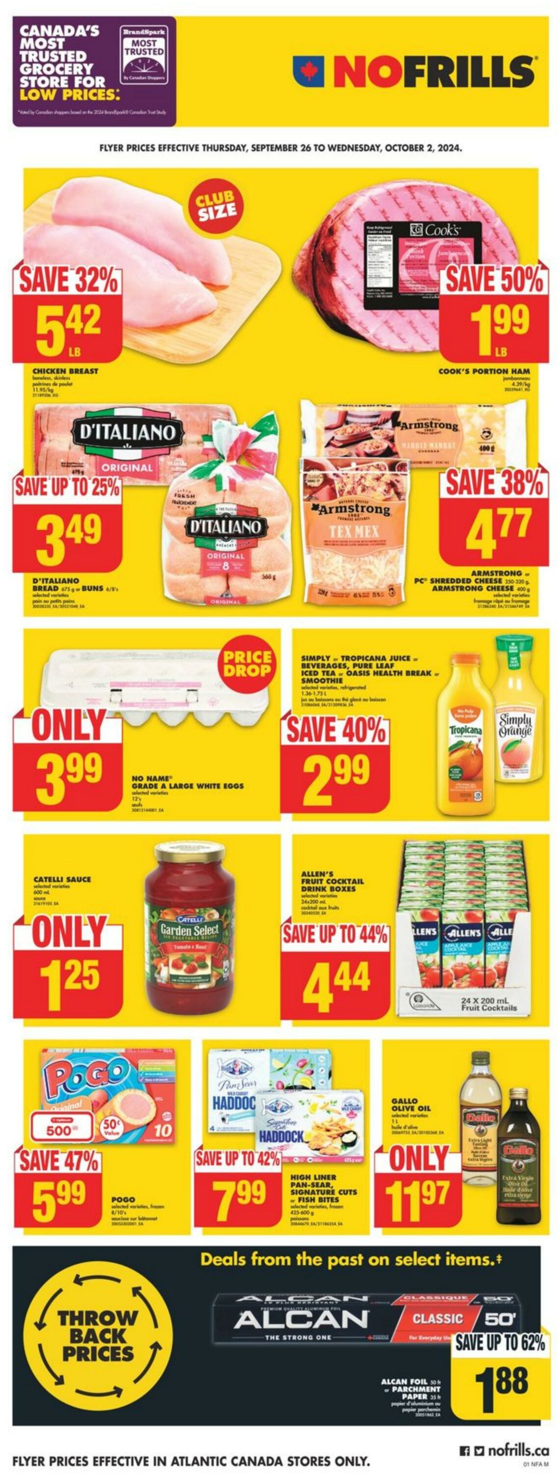 Flyer No Frills 26.09.2024 - 02.10.2024