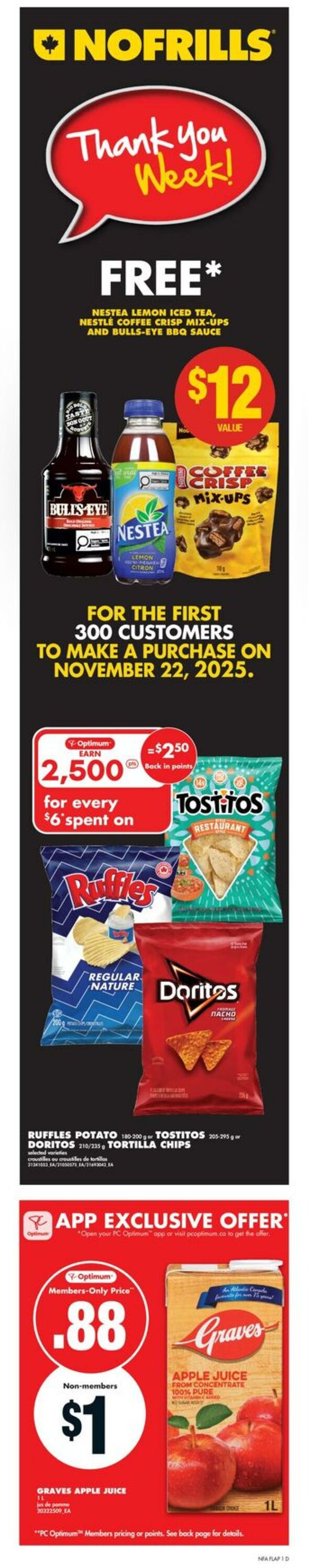 Flyer No Frills 20.11.2025 - 26.11.2025