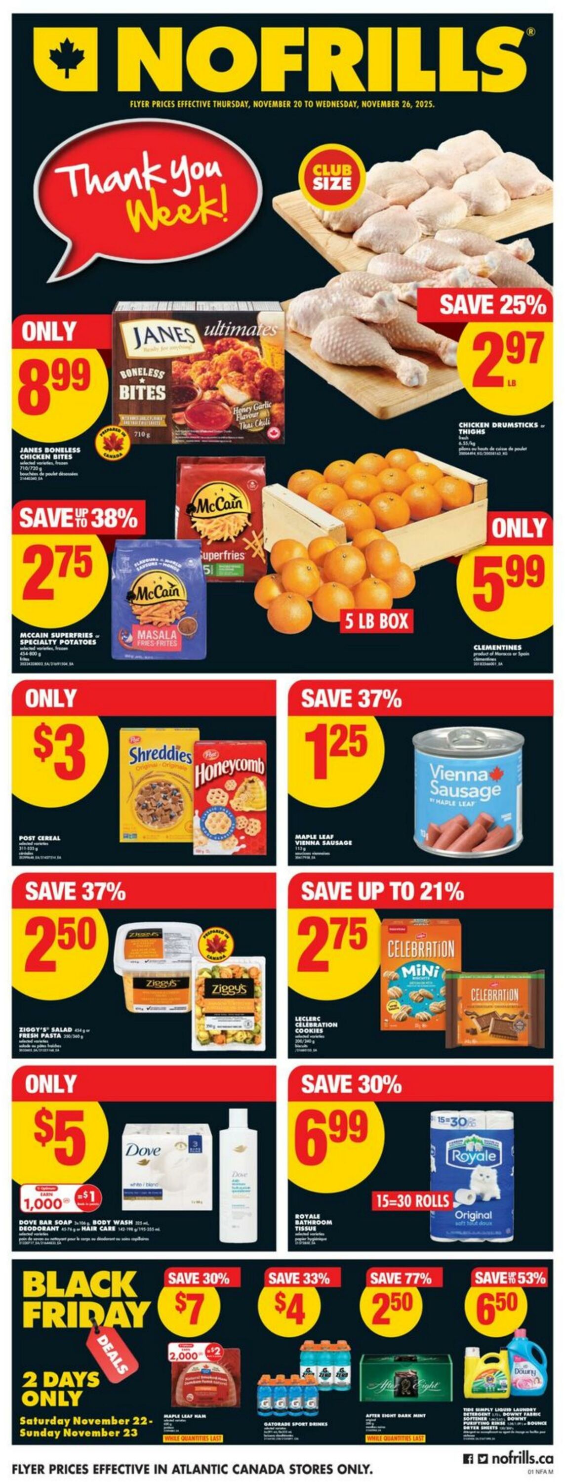 Flyer No Frills 20.11.2025 - 26.11.2025