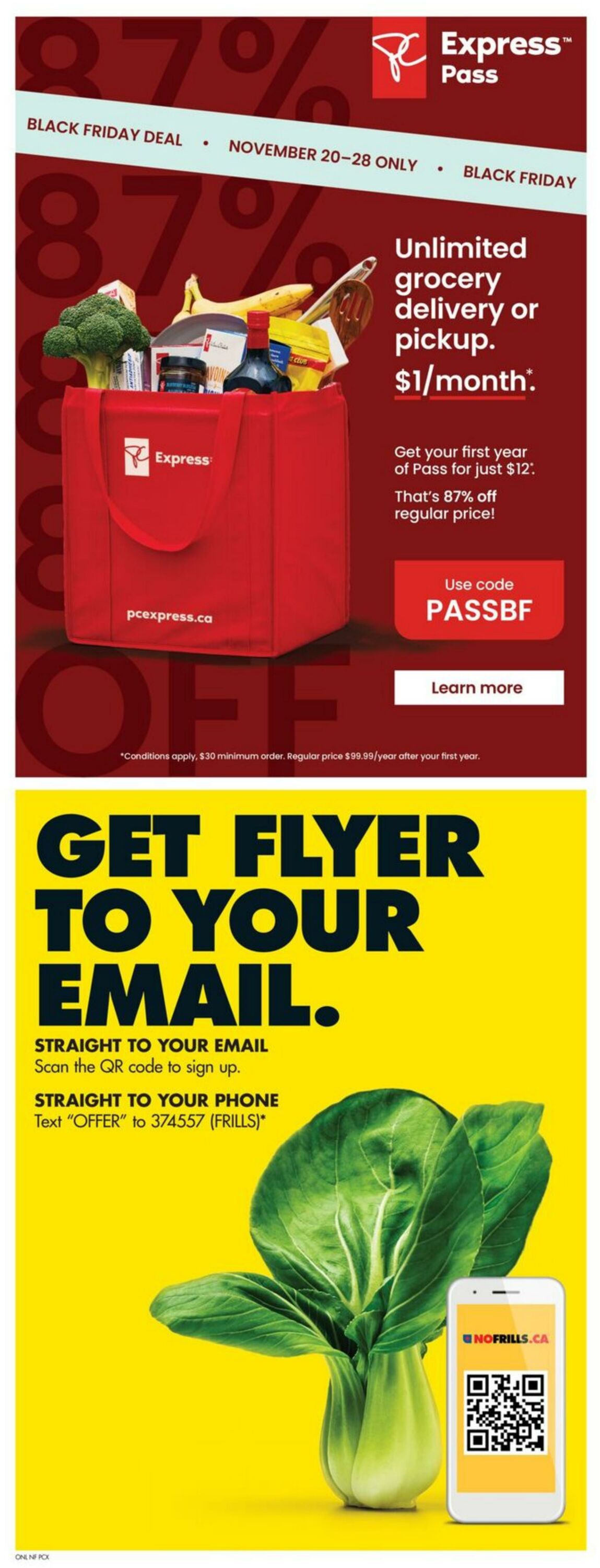 Flyer No Frills 20.11.2025 - 26.11.2025