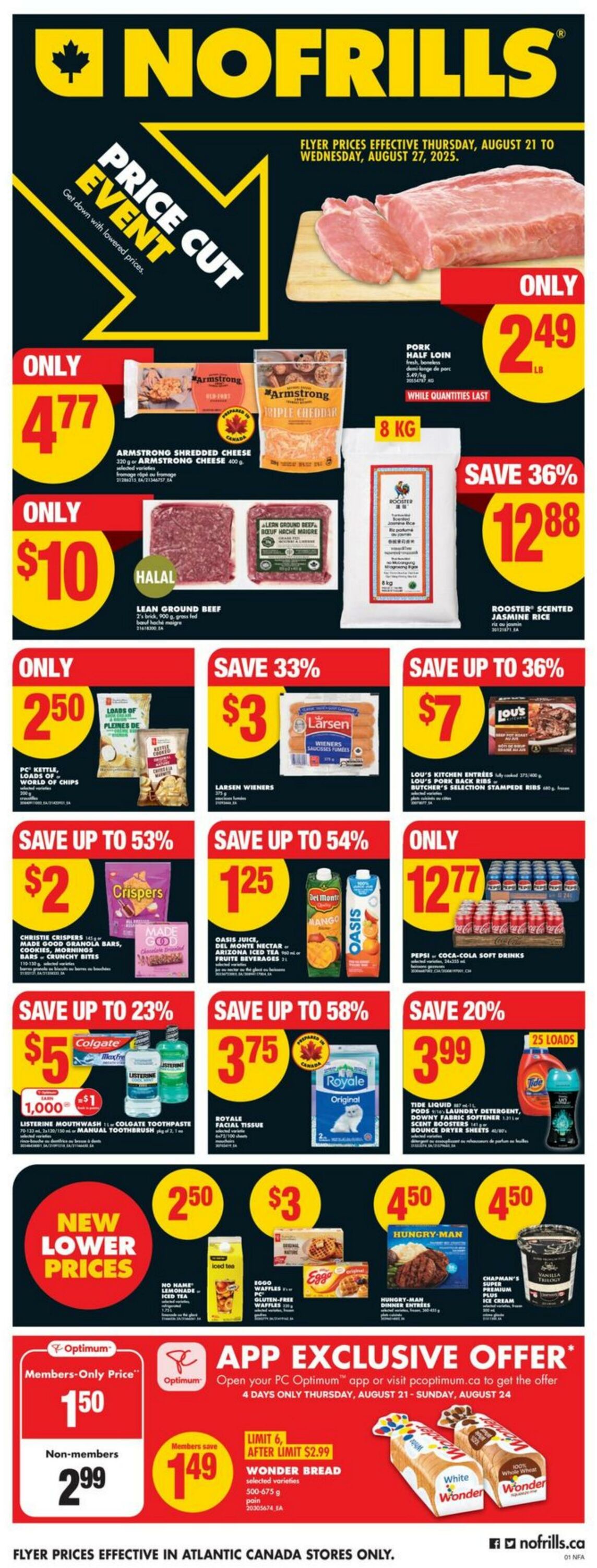 Flyer No Frills 21.08.2025 - 27.08.2025