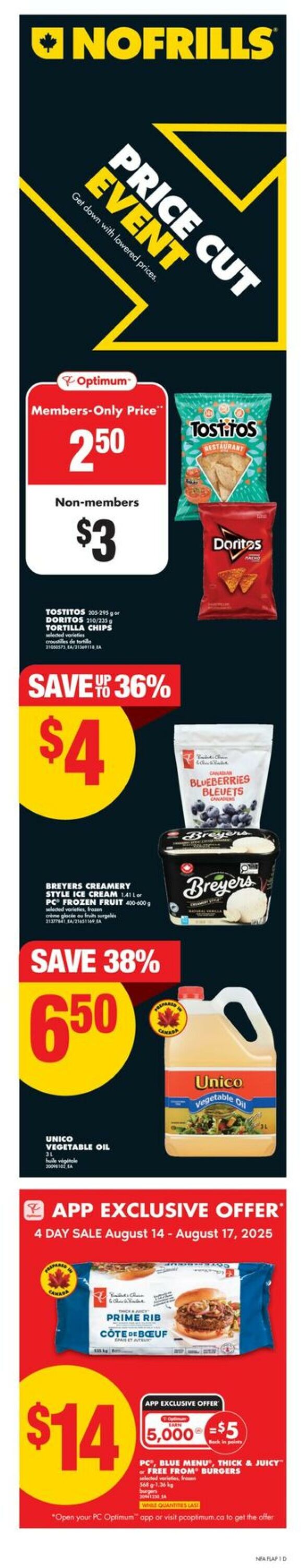 Flyer No Frills 14.08.2025 - 20.08.2025