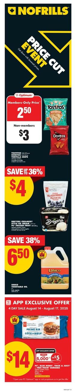Flyer No Frills 14.08.2025 - 20.08.2025