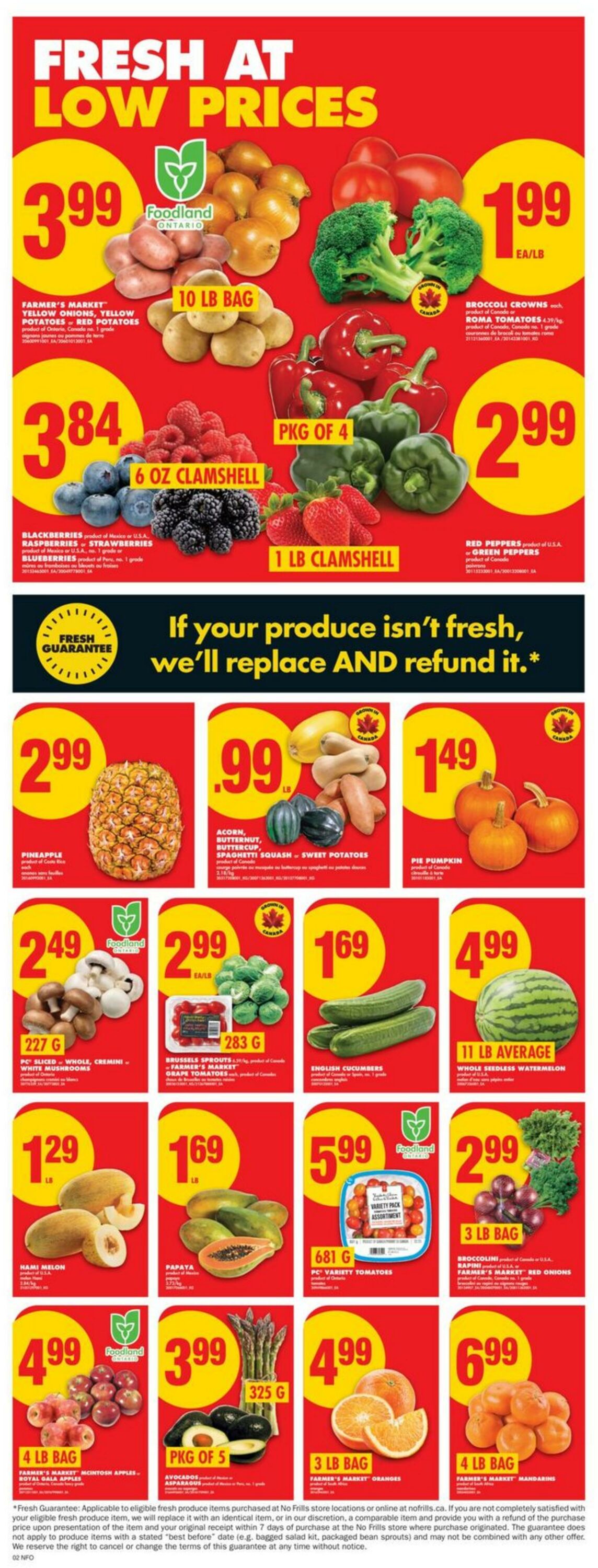 Flyer No Frills 02.10.2025 - 08.10.2025