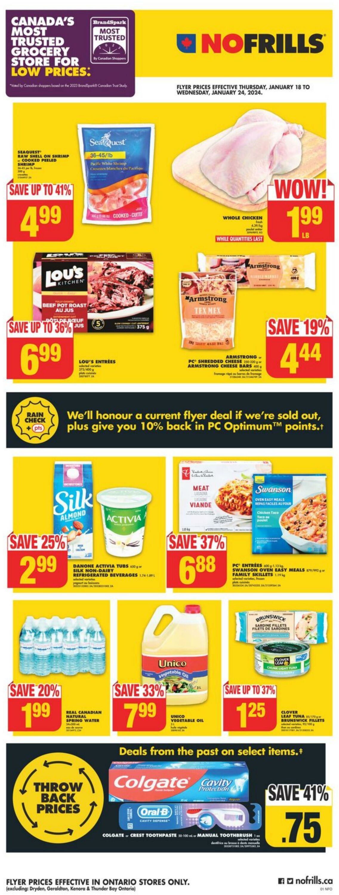 Flyer No Frills 18.01.2024 - 24.01.2024