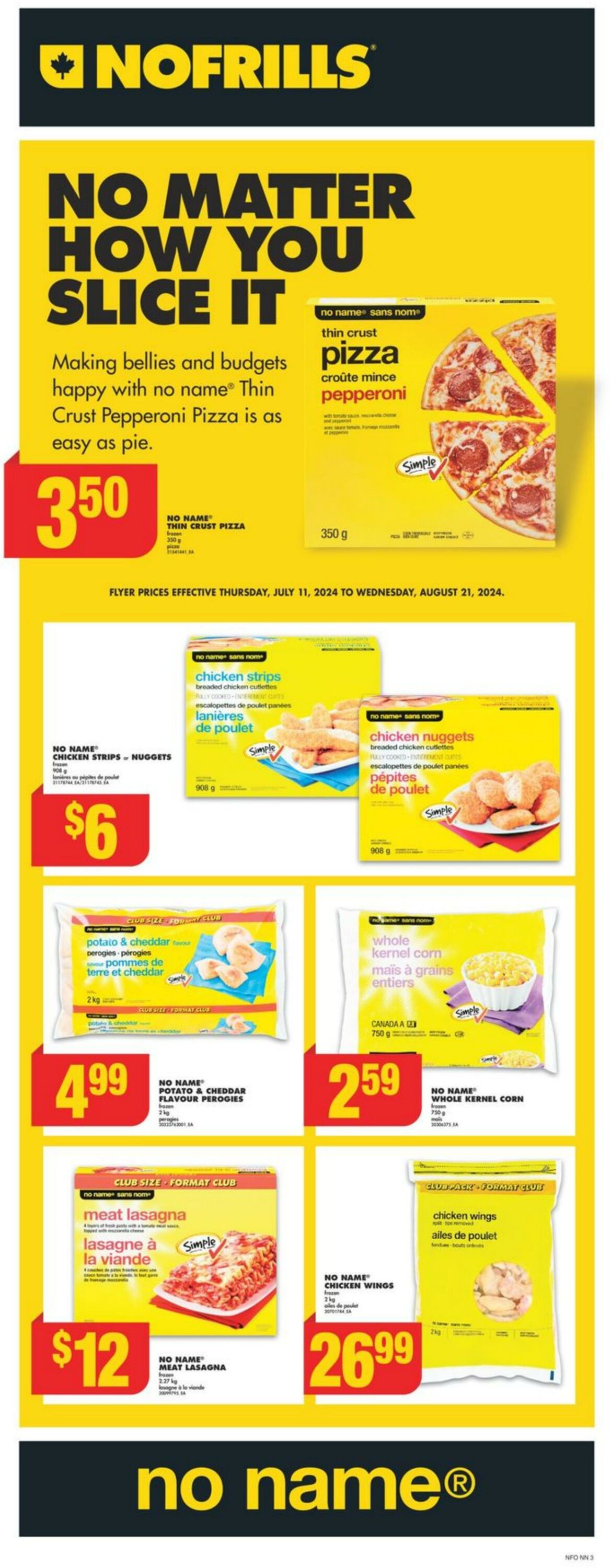 Flyer No Frills 08.08.2024 - 14.08.2024