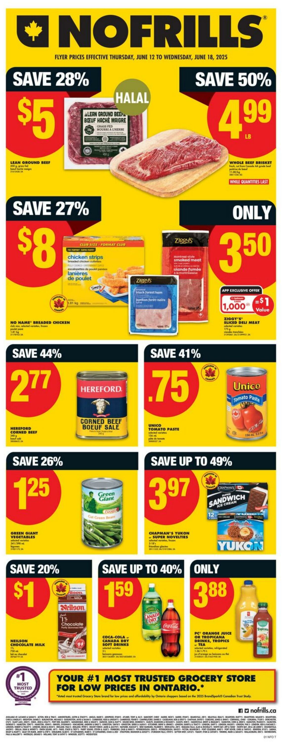 Flyer No Frills 12.06.2025 - 18.06.2025