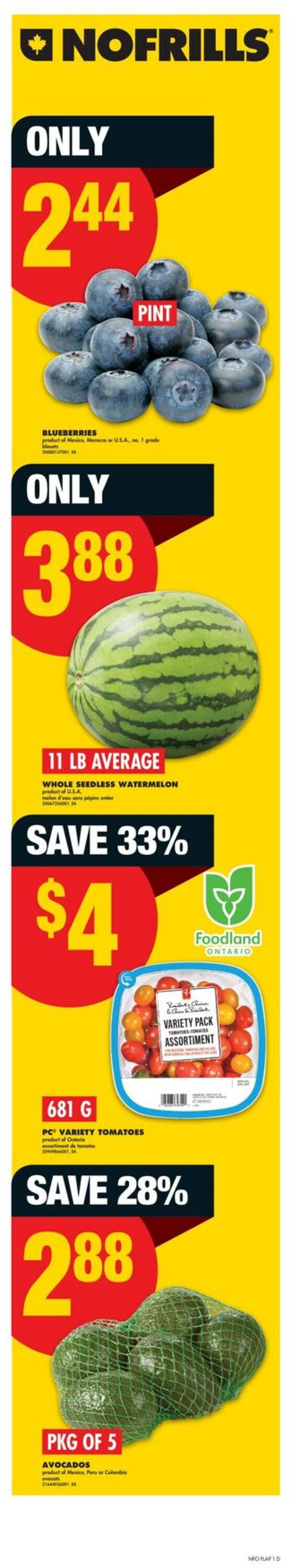 Flyer No Frills 12.06.2025 - 18.06.2025