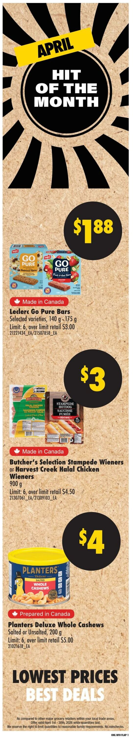 Flyer No Frills 23.04.2026 - 29.04.2026