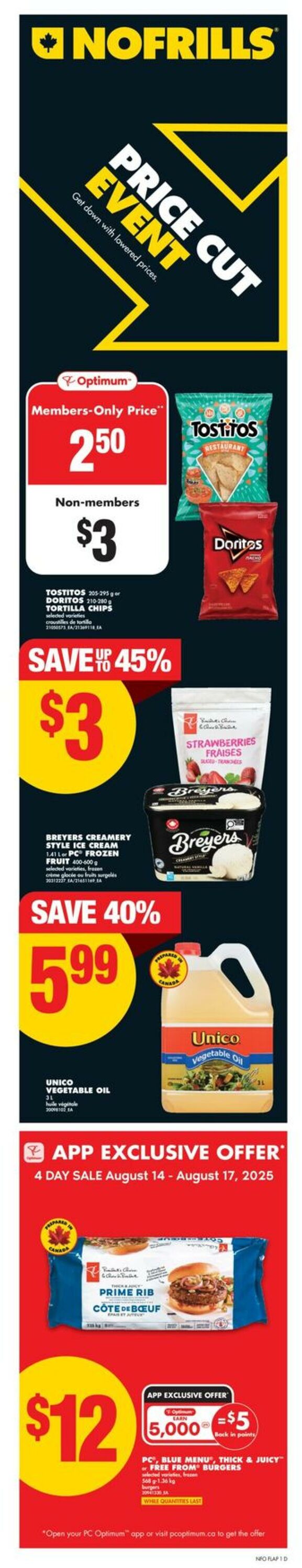 Flyer No Frills 14.08.2025 - 20.08.2025