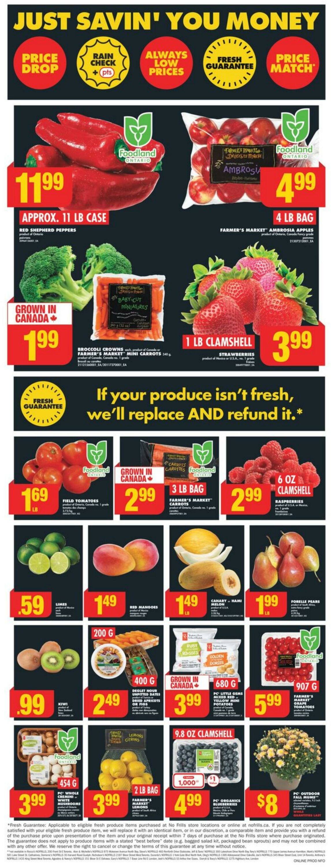 Flyer No Frills 29.08.2024 - 04.09.2024