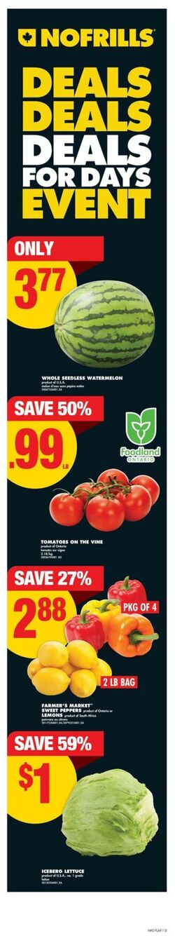 Flyer No Frills 26.06.2025 - 02.07.2025