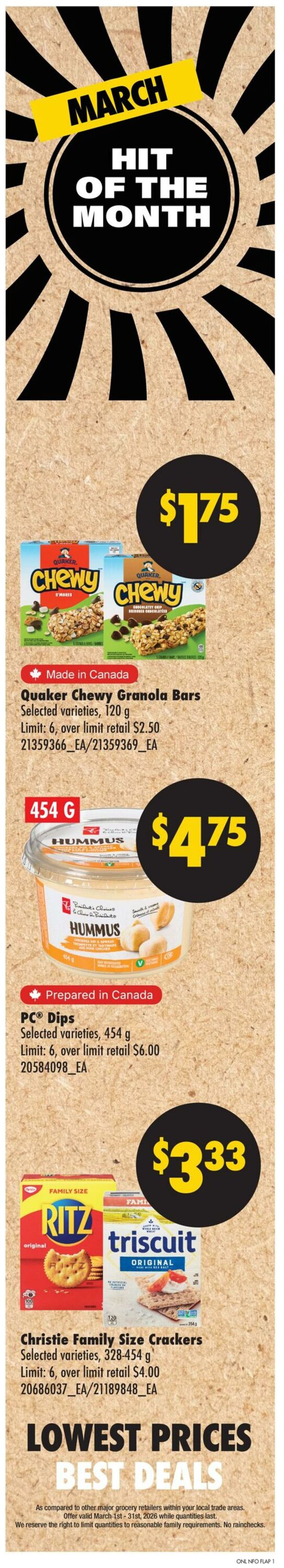 Flyer No Frills 05.03.2026 - 11.03.2026