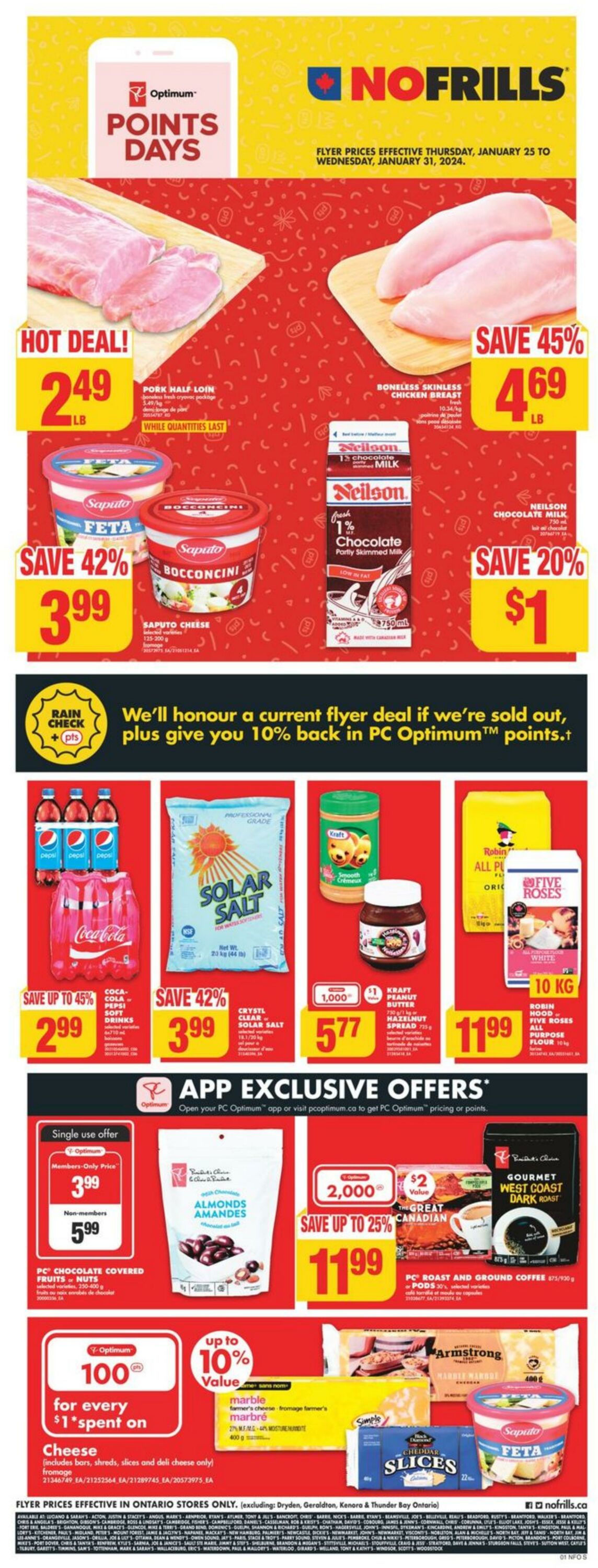 Flyer No Frills 25.01.2024 - 31.01.2024