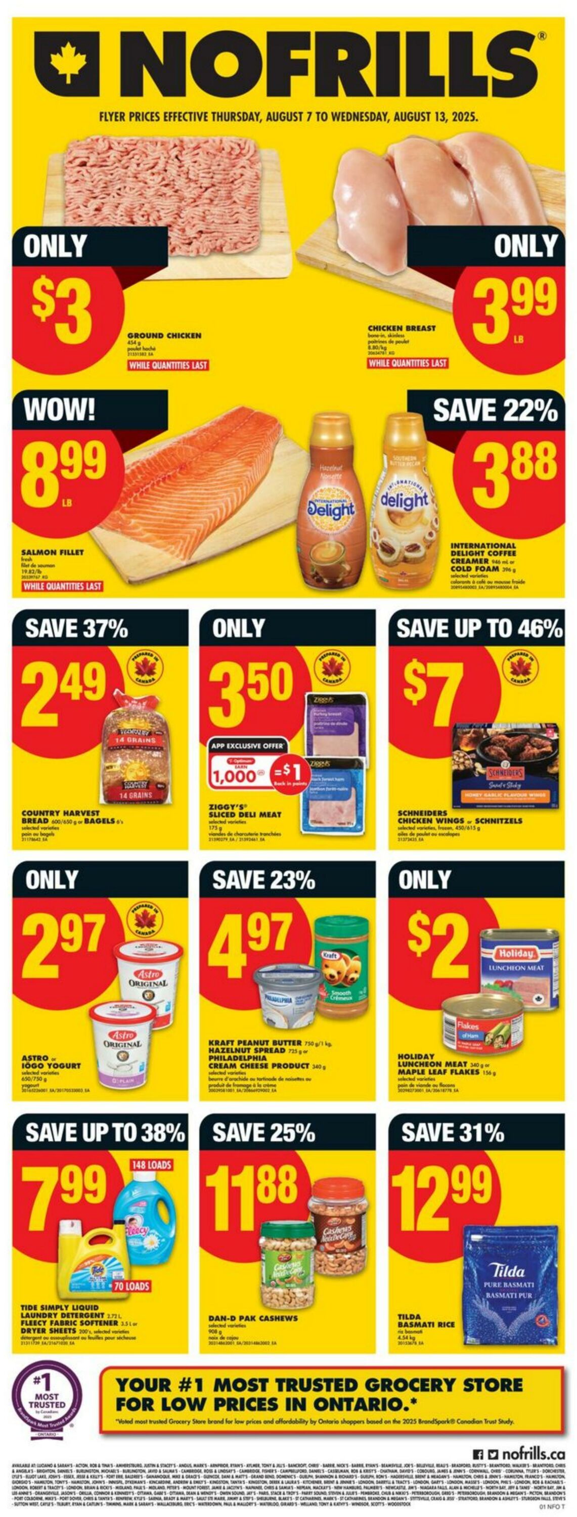 Flyer No Frills 07.08.2025 - 13.08.2025