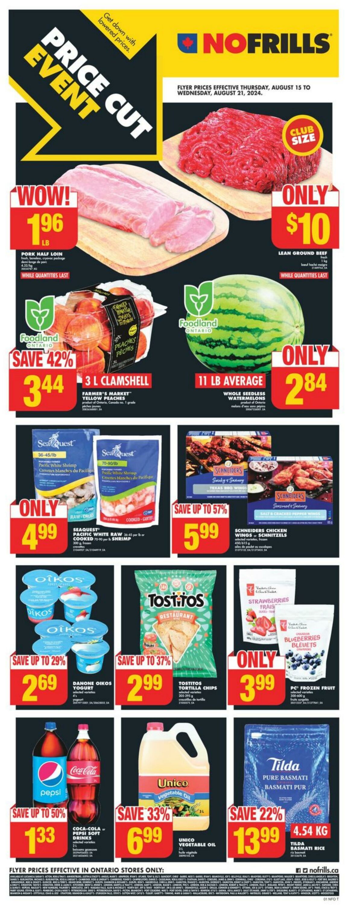 Flyer No Frills 15.08.2024 - 21.08.2024