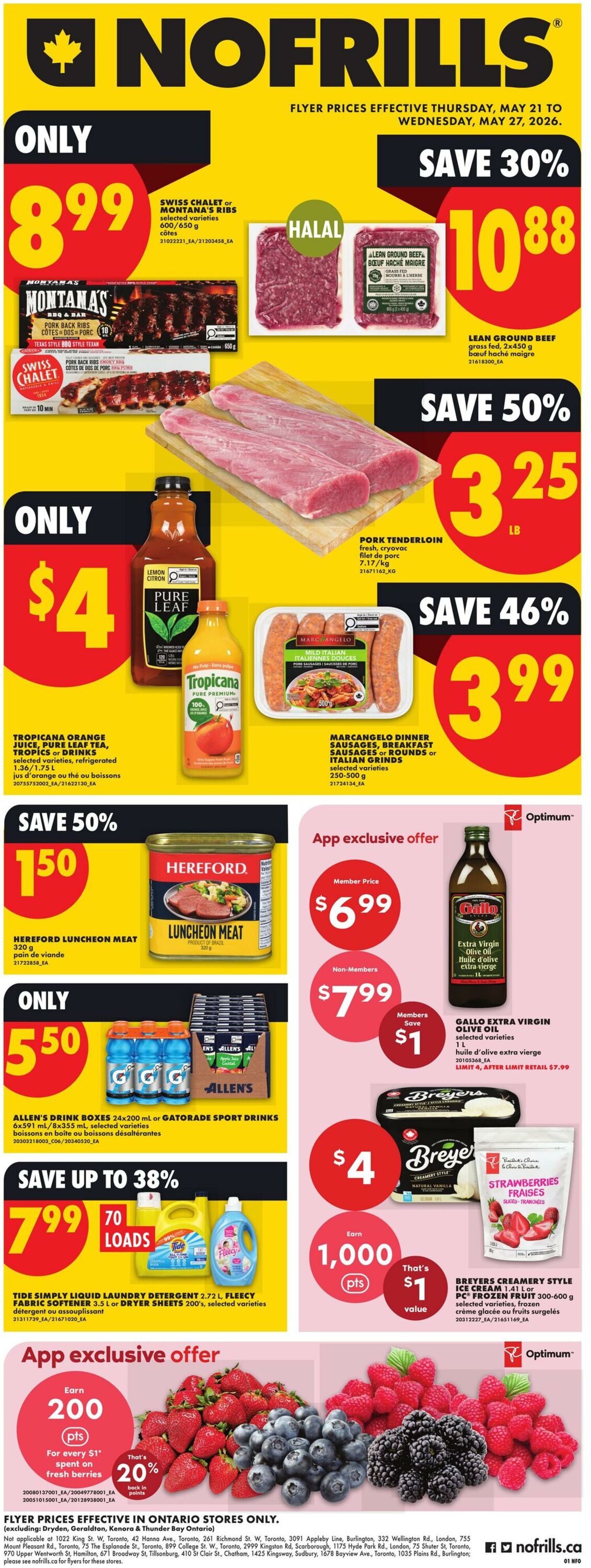 Flyer No Frills 21.05.2026 - 27.05.2026