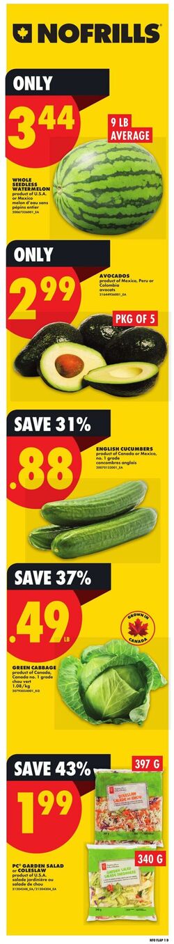 Flyer No Frills 14.05.2026 - 08.07.2026