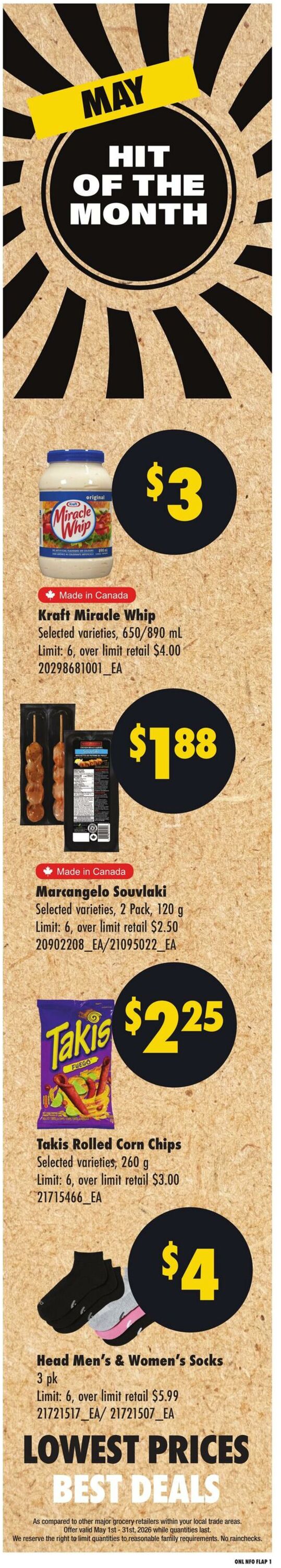 Flyer No Frills 28.05.2026 - 03.06.2026