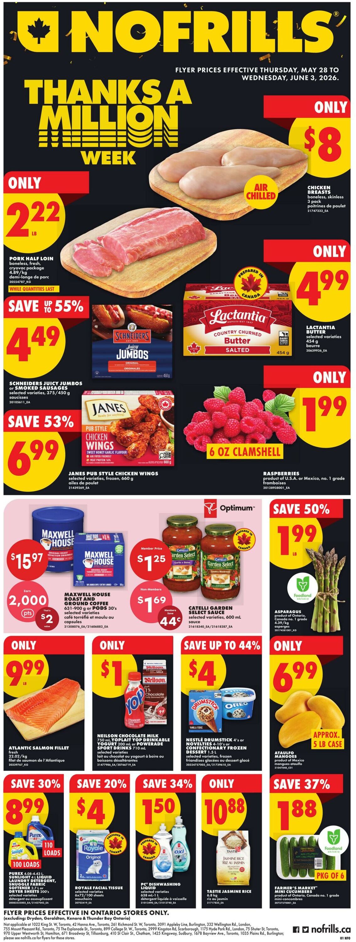 Flyer No Frills 28.05.2026 - 03.06.2026