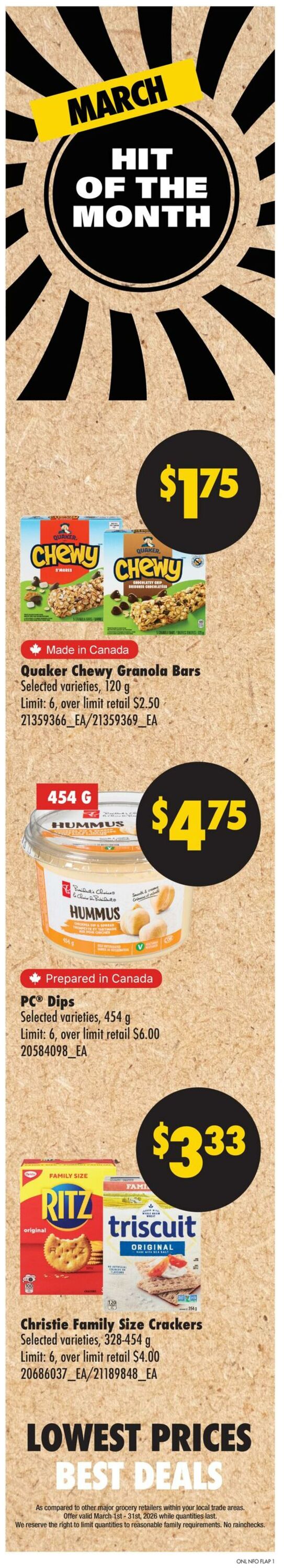 Flyer No Frills 12.03.2026 - 18.03.2026