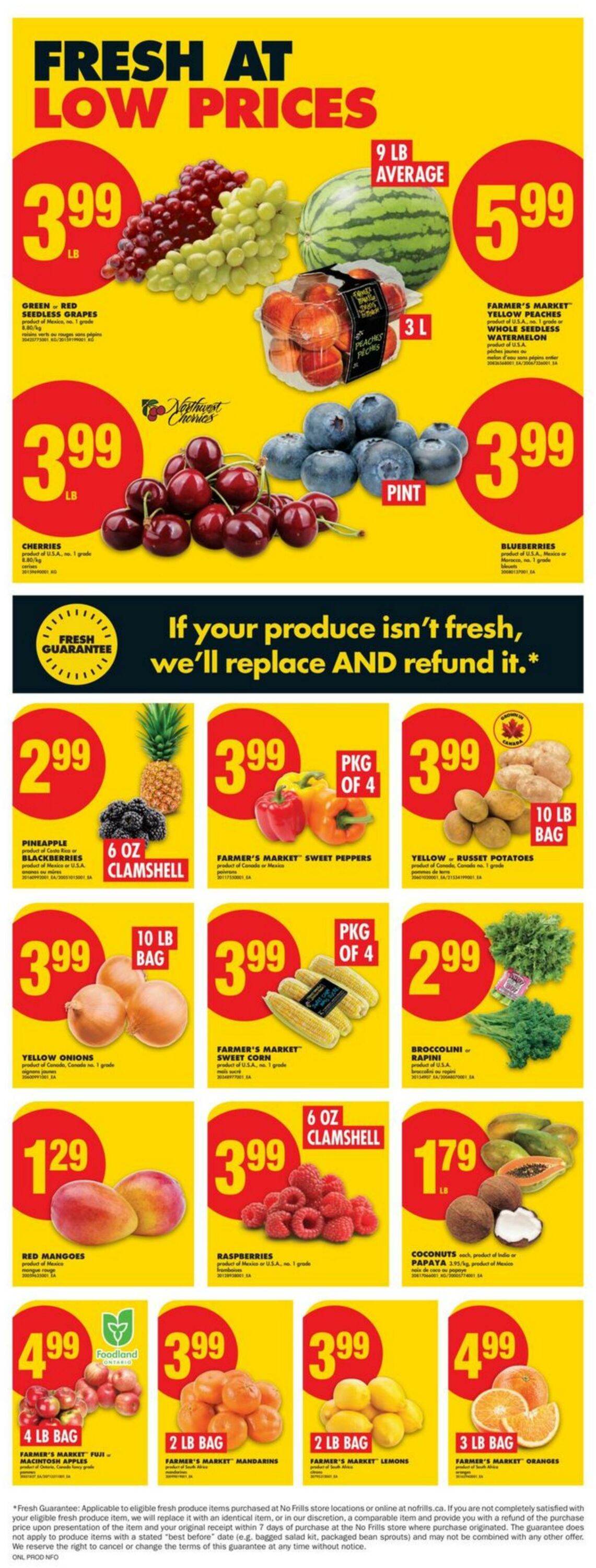 Flyer No Frills 10.07.2025 - 16.07.2025