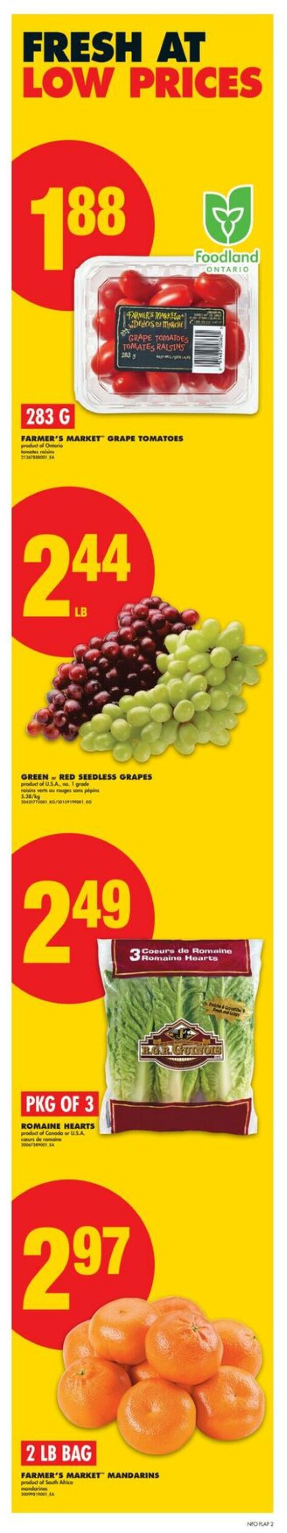 Flyer No Frills 25.09.2025 - 01.10.2025