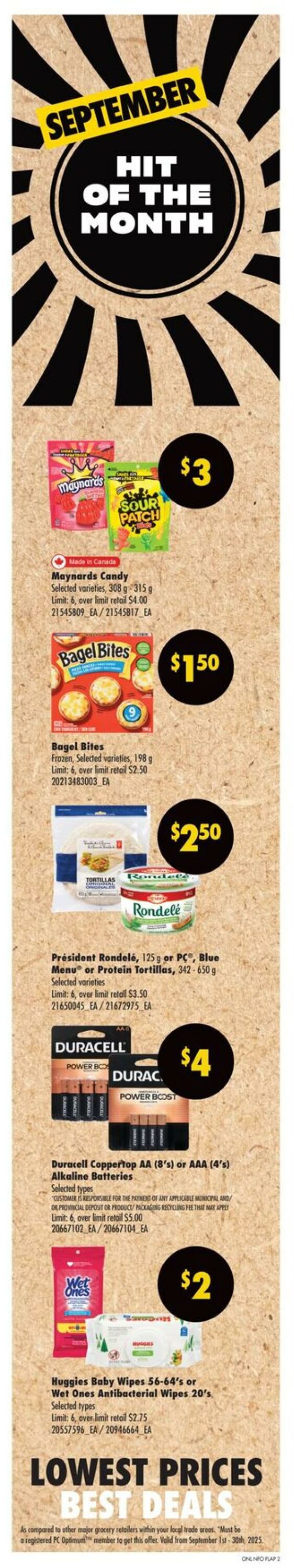 Flyer No Frills 25.09.2025 - 01.10.2025