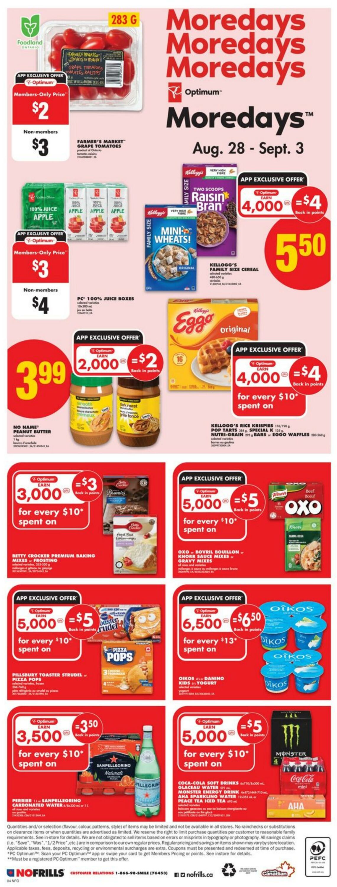 Flyer No Frills 28.08.2025 - 03.09.2025